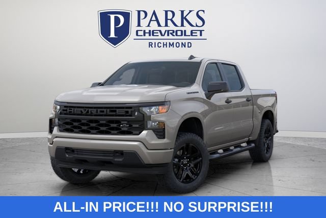 New 2026 Chevrolet Silverado 1500 Custom w/ Turbomax Blackout Package AWD/4WD image 4