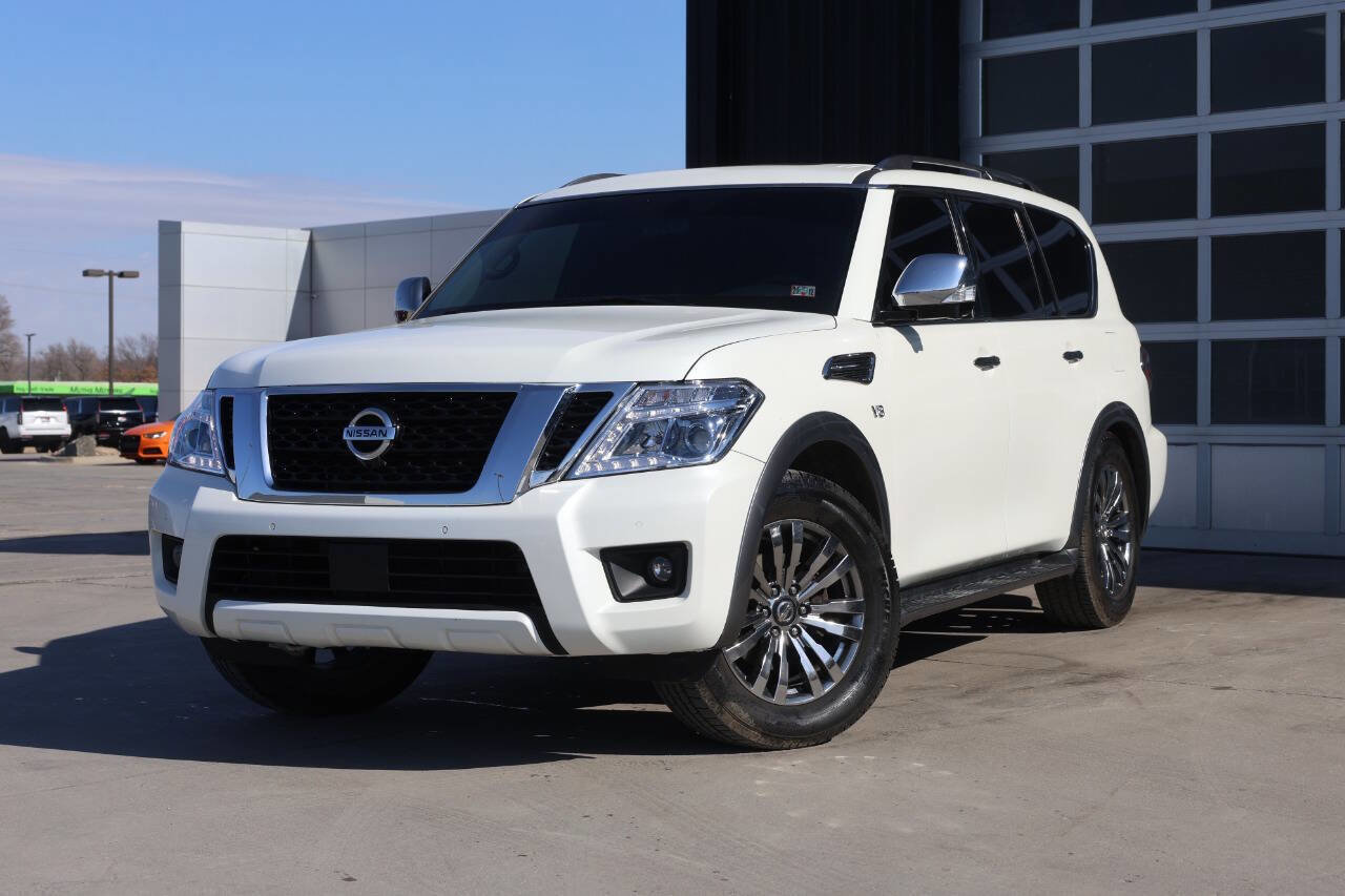 Used 2018 Nissan Armada Platinum w/ Captain Seat Package image 3
