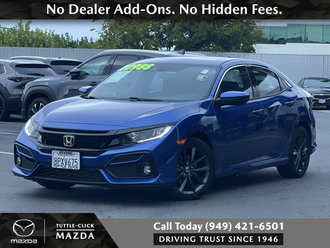 Used 2020 Honda Civic EX image 1
