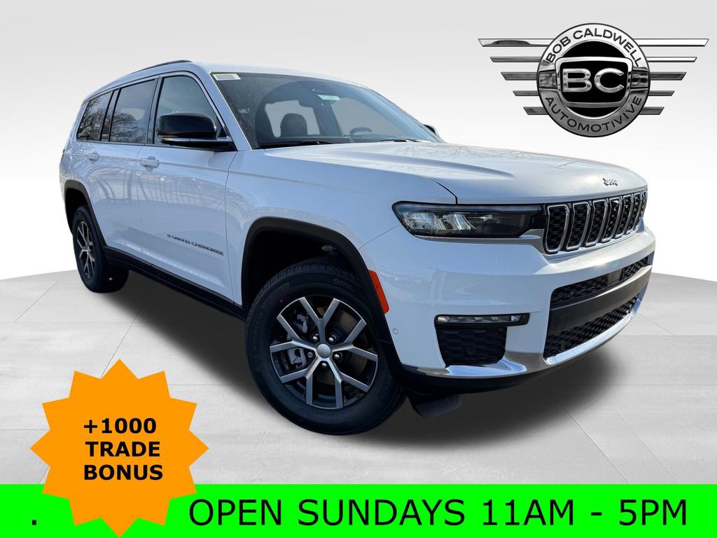 New 2025 Jeep Grand Cherokee L Limited w/ Luxury Tech Group II