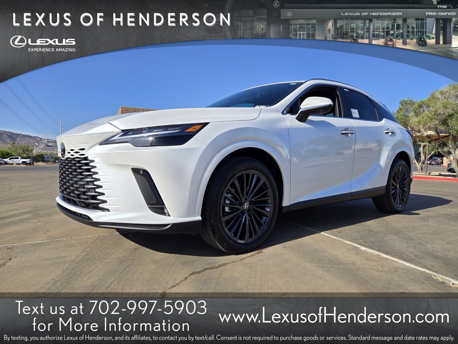 New 2026 Lexus RX 350h AWD/4WD image 1