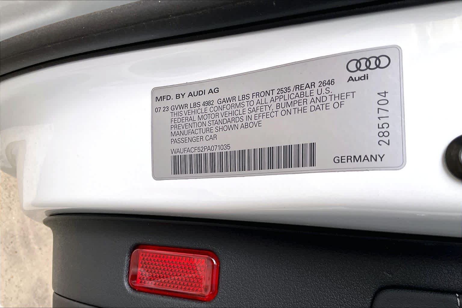 Used 2023 Audi A5 2.0T Premium Plus w/ Premium Plus AWD/4WD image 34