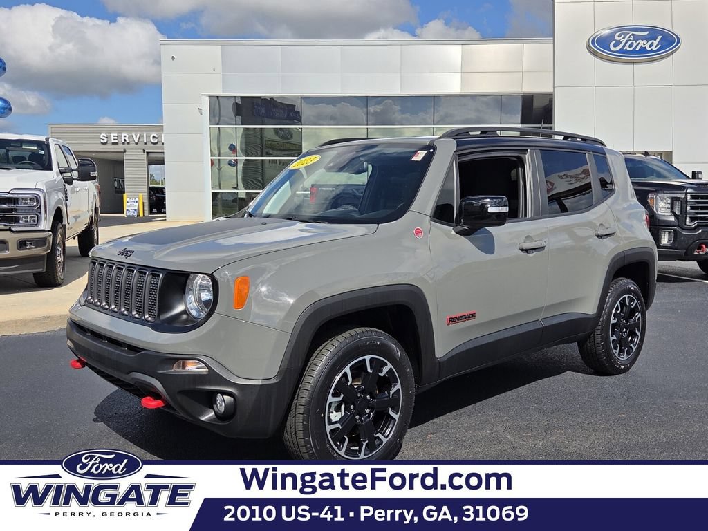 Used 2023 Jeep Renegade Trailhawk w/ Sun/Sound Group AWD/4WD image 1