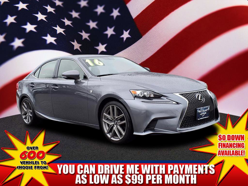 Used 2016 Lexus IS 300 AWD w/ F Sport Package