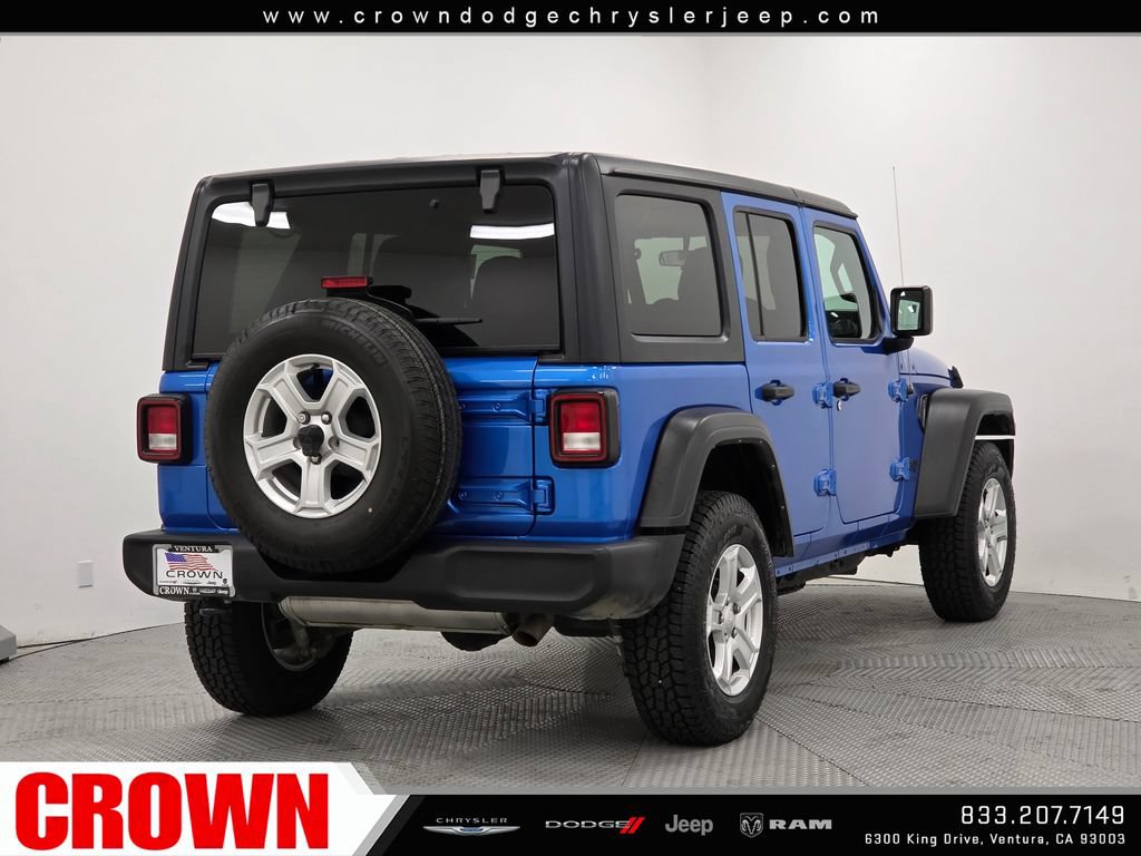 Used 2022 Jeep Wrangler Unlimited Sport AWD/4WD image 7