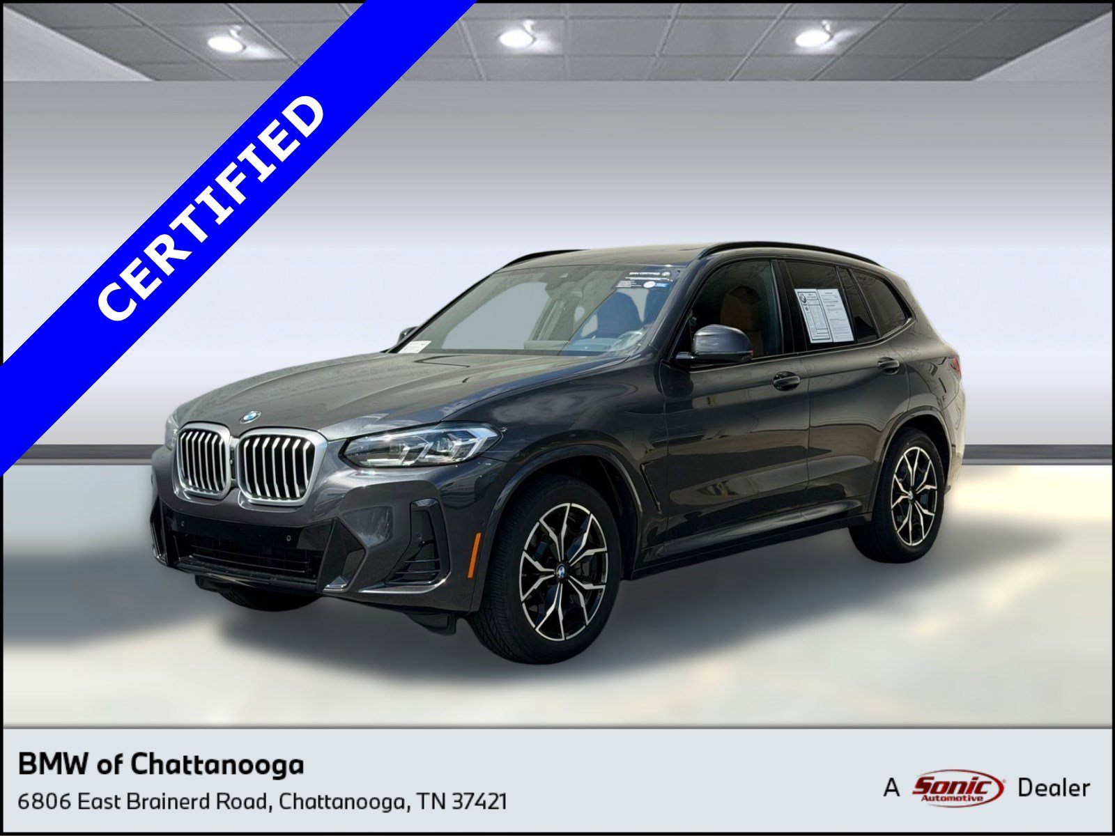 Certified 2023 BMW X3 xDrive30i w/ M Sport Package image 1