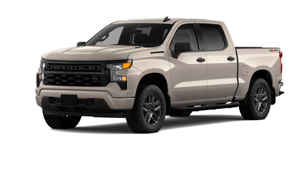 New 2026 Chevrolet Silverado 1500 Custom w/ Turbomax Blackout Package AWD/4WD image 50