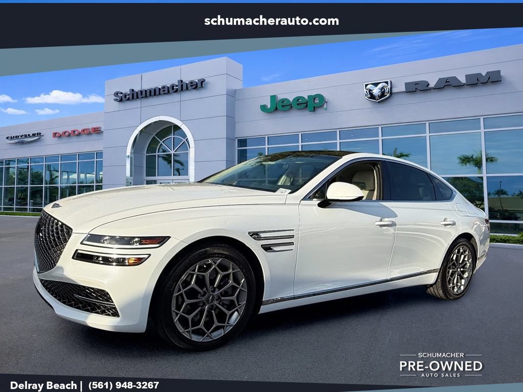 Used 2023 Genesis G80 2.5T w/ Advanced Package RWD image 3