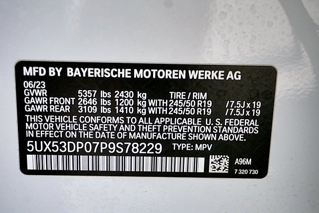 Used 2023 BMW X3 xDrive30i w/ Convenience Package AWD/4WD image 14