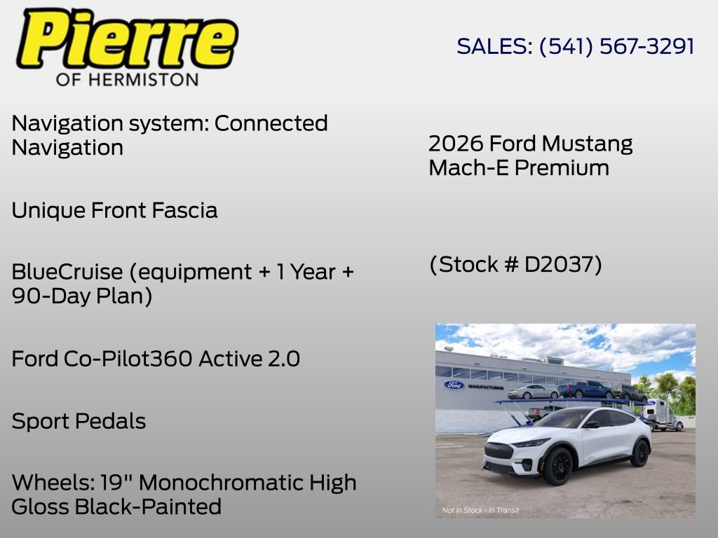 New 2026 Ford Mustang Mach-E Premium AWD/4WD image 12