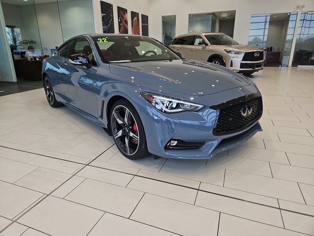 Used 2022 INFINITI Q60 Red Sport 400 w/ Cargo Package AWD/4WD image 7