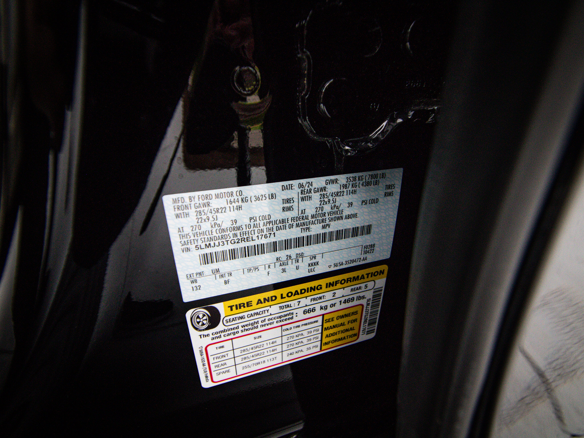 Used 2024 Lincoln Navigator L Black Label AWD/4WD image 36