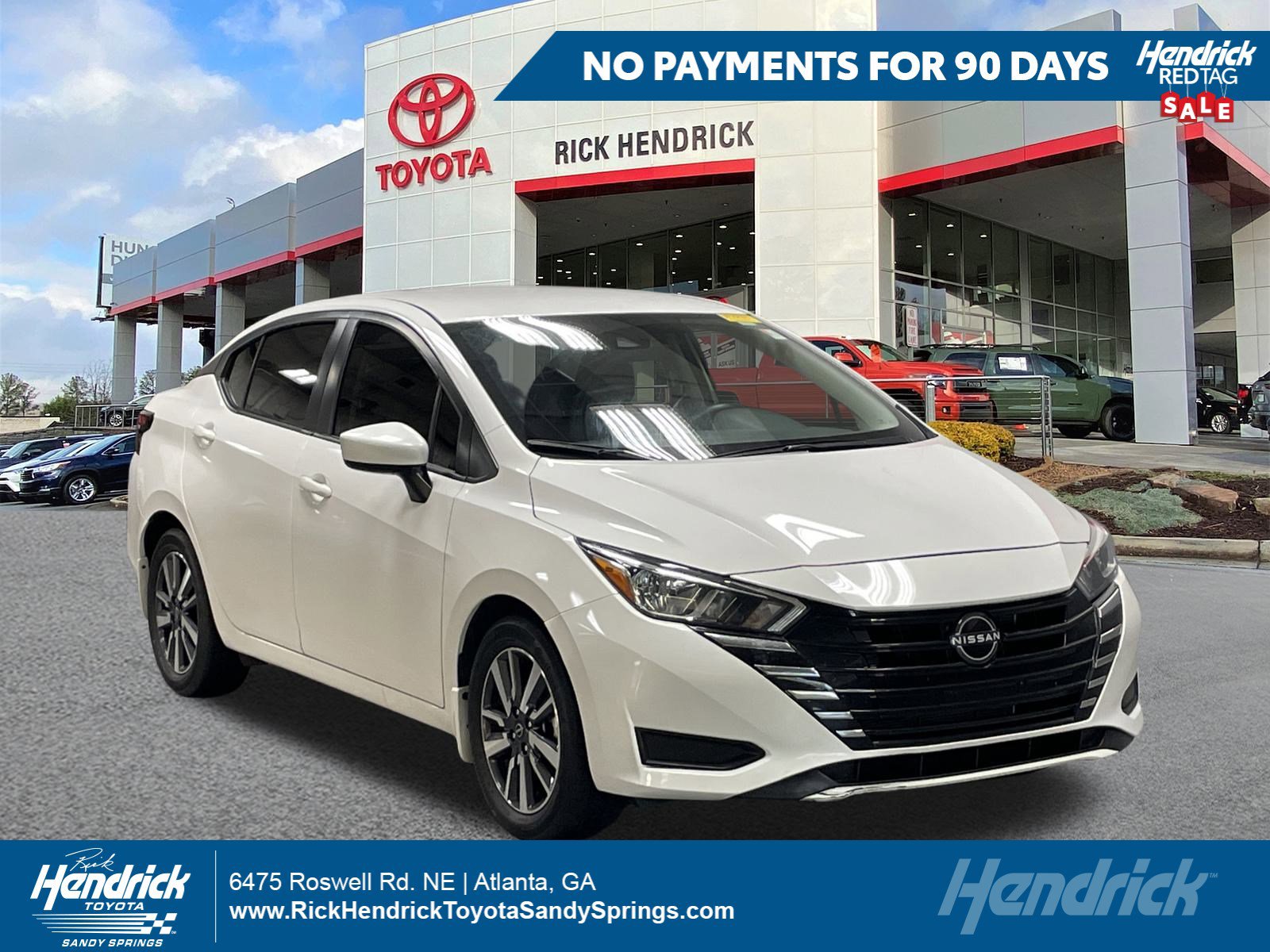 Used 2024 Nissan Versa SV w/ Trunk Package