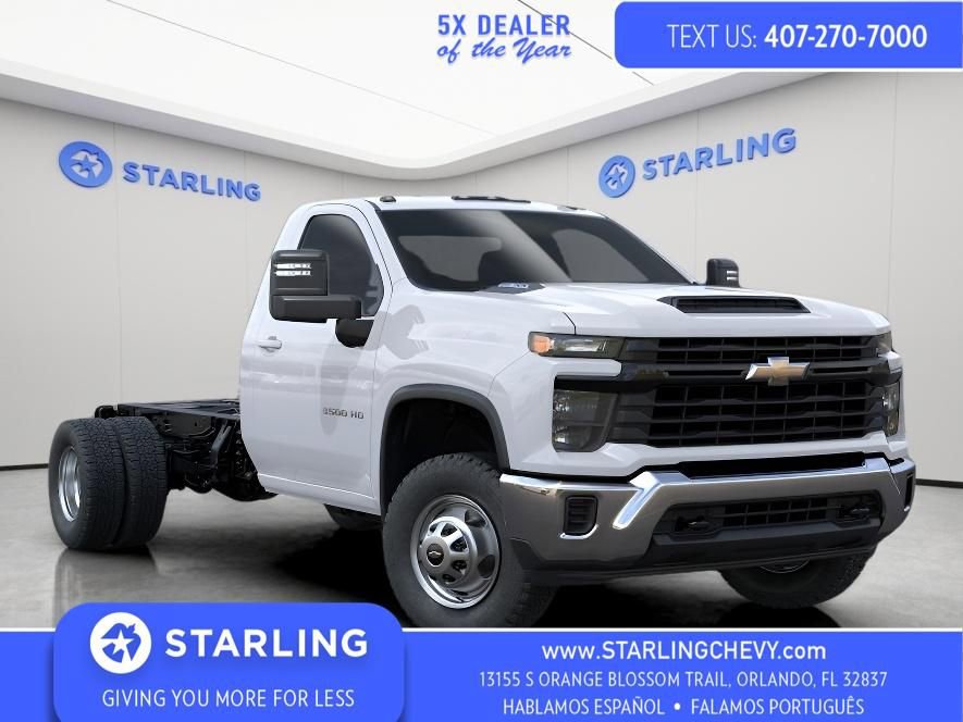 New 2025 Chevrolet Silverado 3500 W/T w/ WT Convenience Package