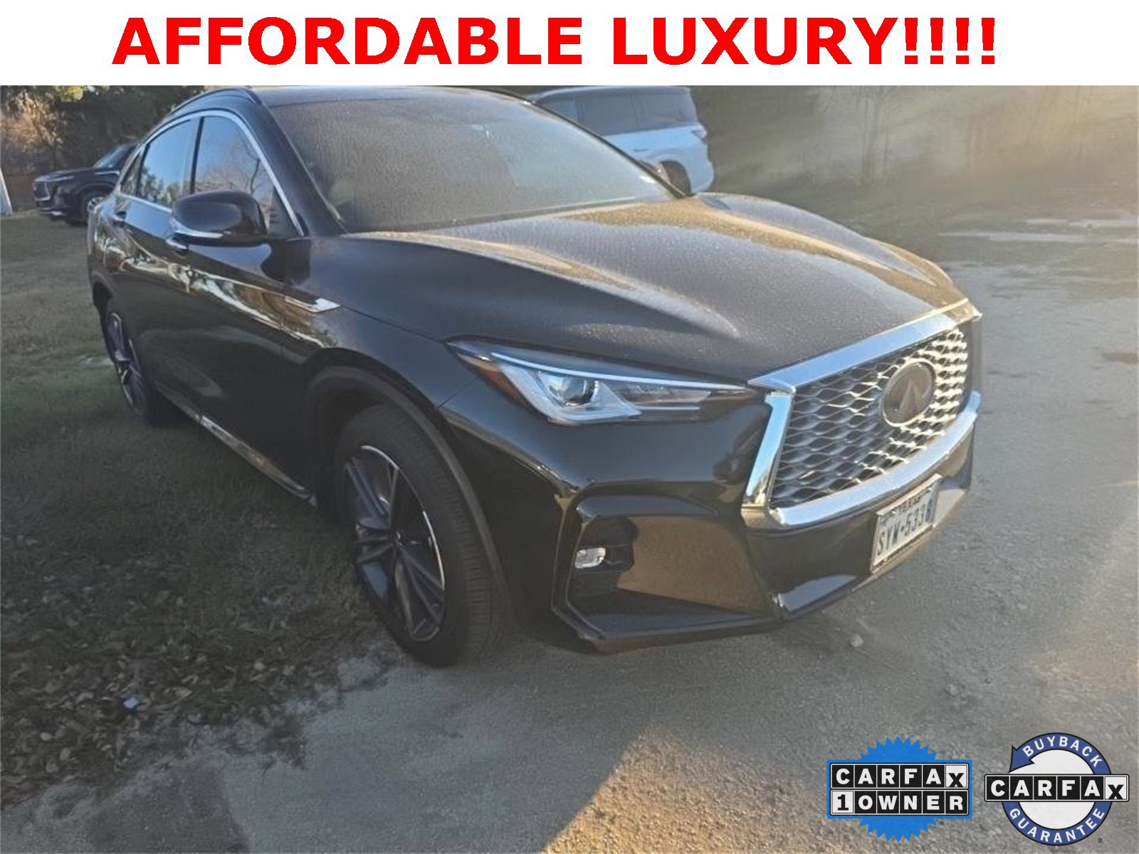 Certified 2023 INFINITI QX55 Luxe w/ Cargo Package image 1
