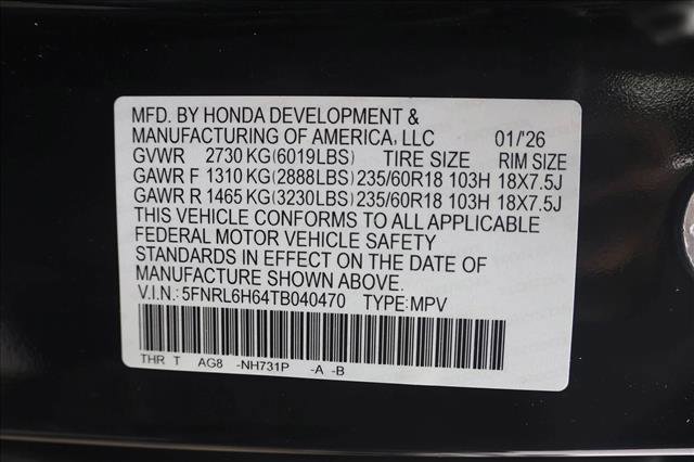 New 2026 Honda Odyssey EX-L image 21