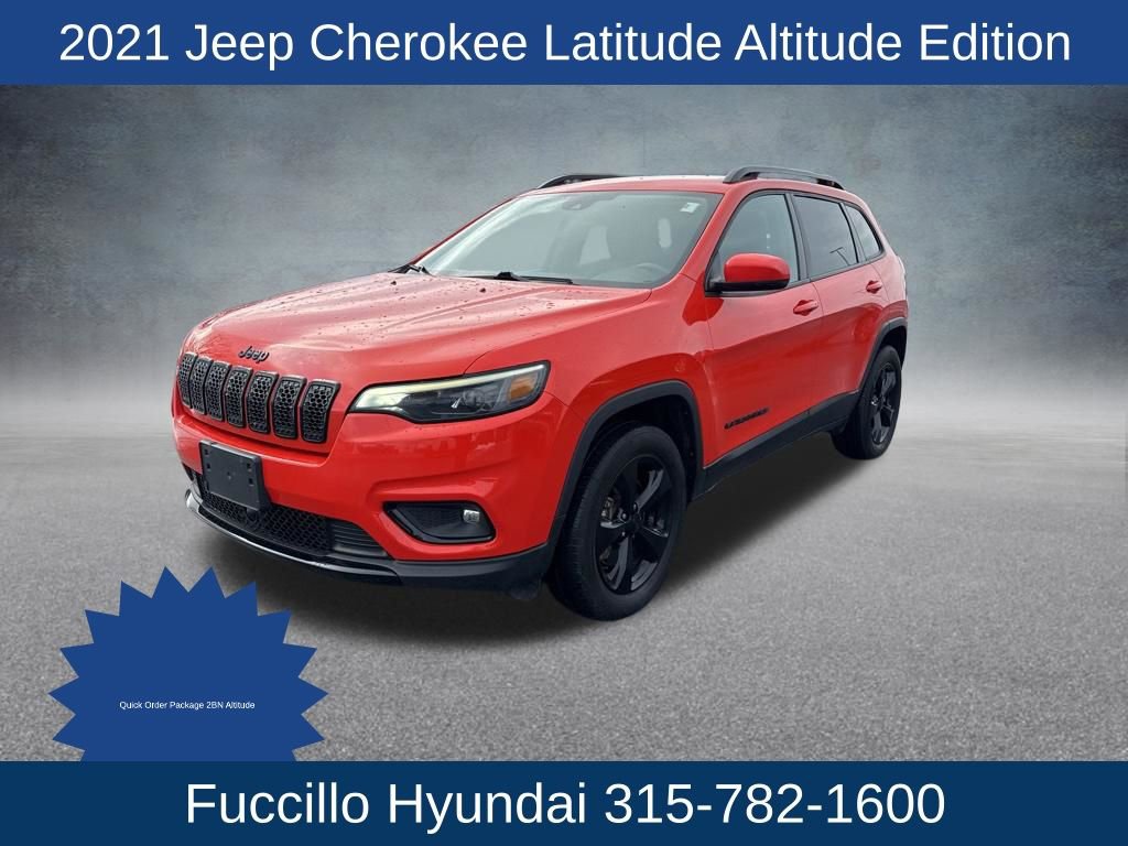 Used 2021 Jeep Cherokee Latitude Plus AWD/4WD image 2