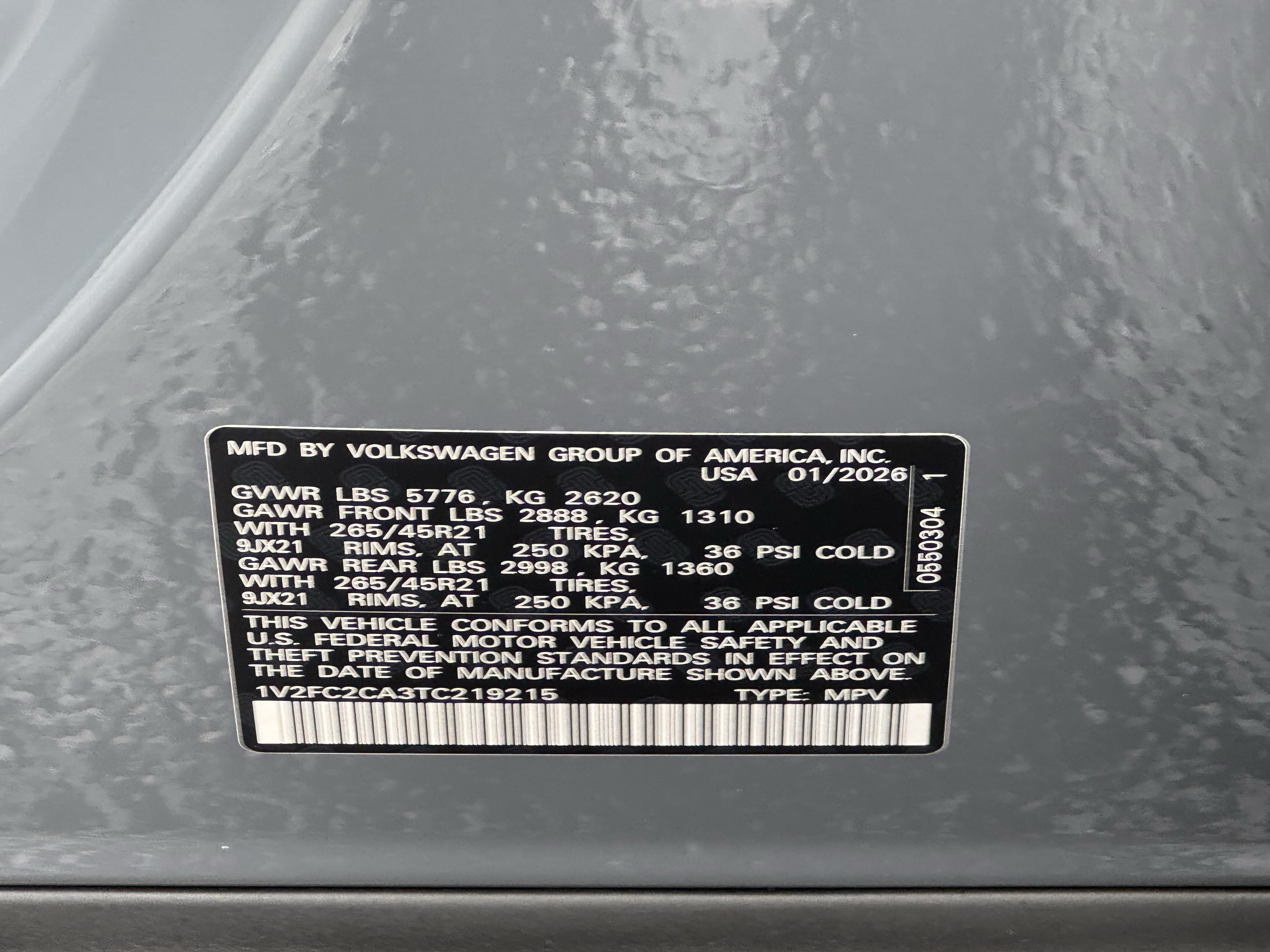 Used 2026 Volkswagen Atlas Cross Sport SEL Premium R-Line AWD/4WD image 37