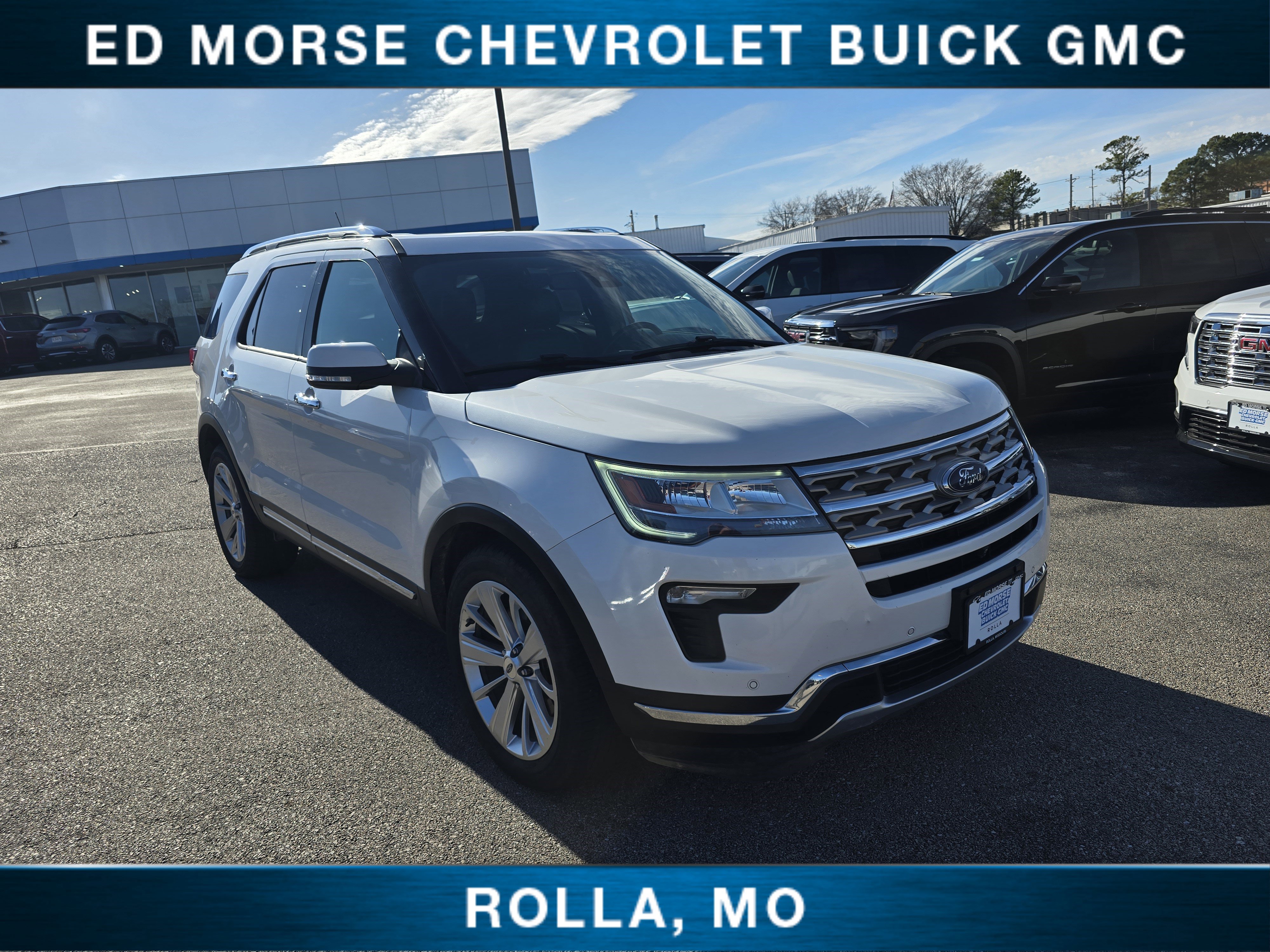 Used 2019 Ford Explorer Limited w/ Ford Safe & Smart Package