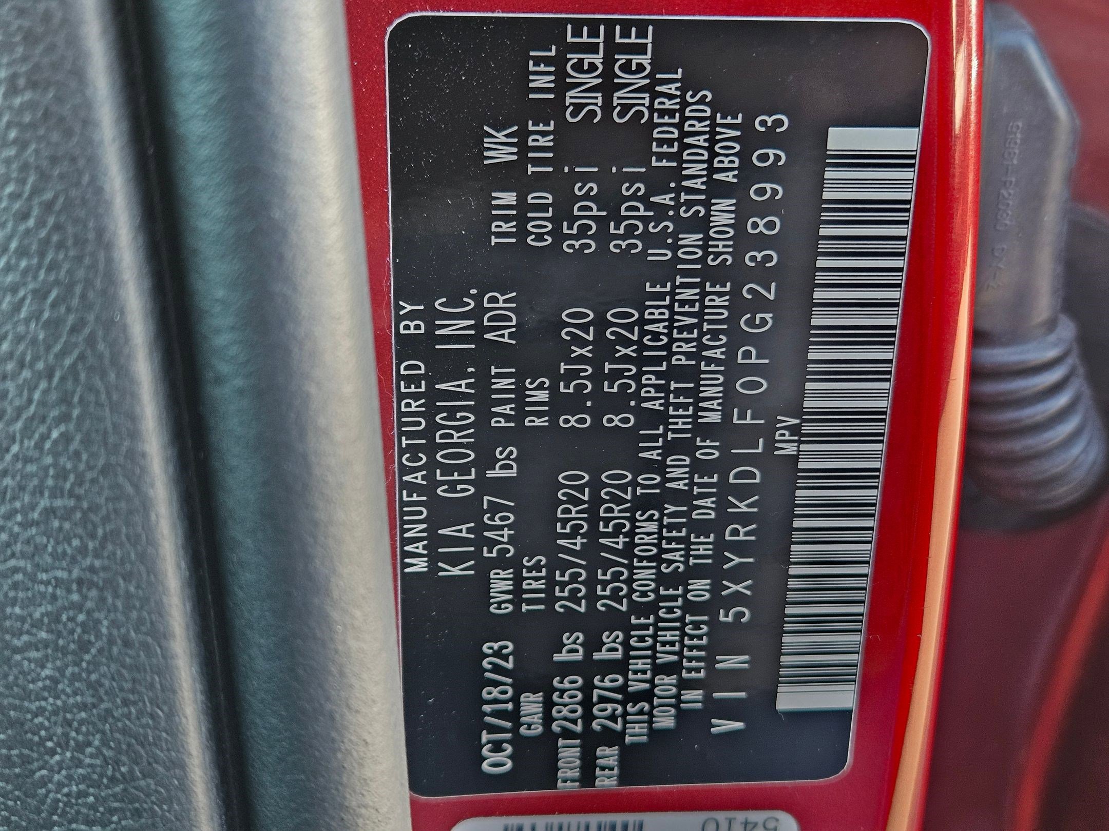 Used 2023 Kia Sorento SX Prestige image 38