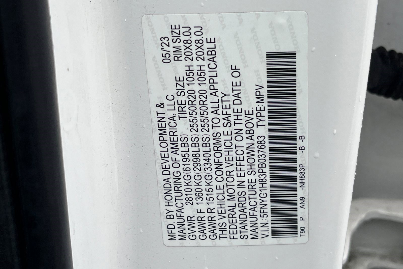 Used 2023 Honda Pilot Elite image 9