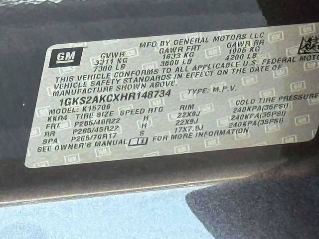 Used 2017 GMC Yukon SLE w/ HD Trailering Package AWD/4WD image 18