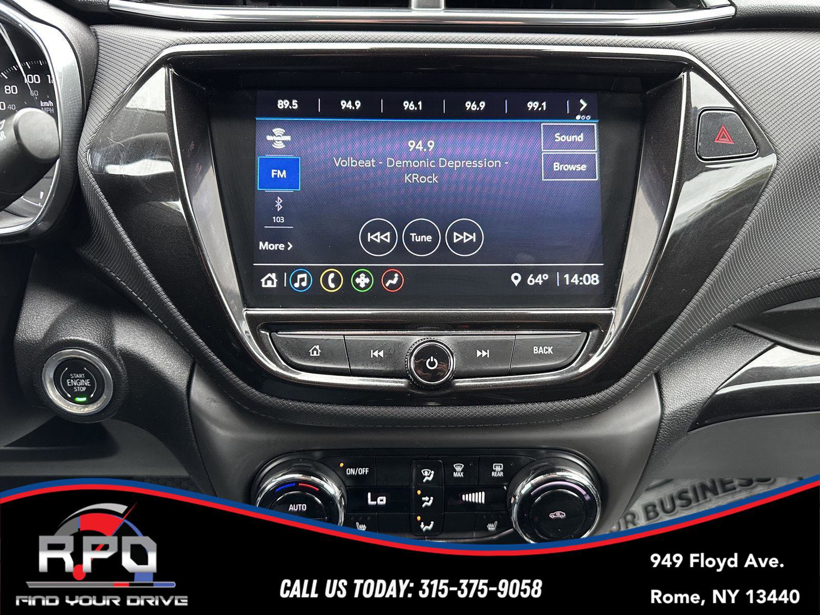 Used 2021 Chevrolet TrailBlazer LT w/ Sun and Liftgate Package AWD/4WD image 20
