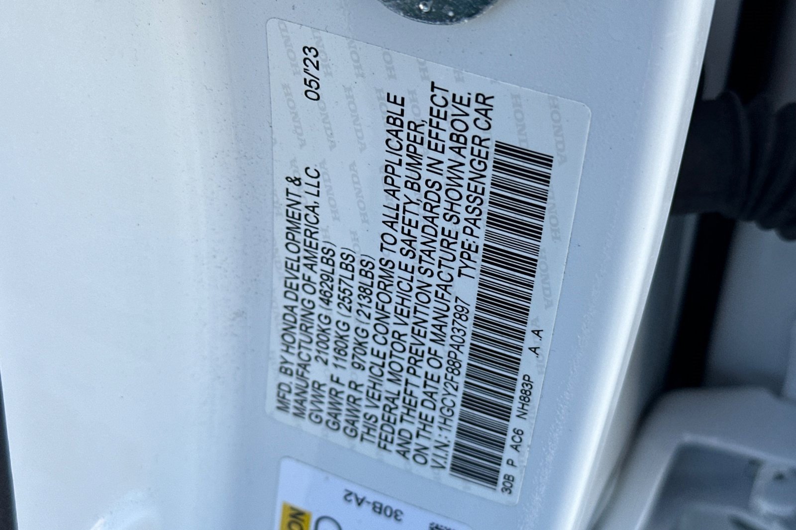 Used 2023 Honda Accord Touring image 30