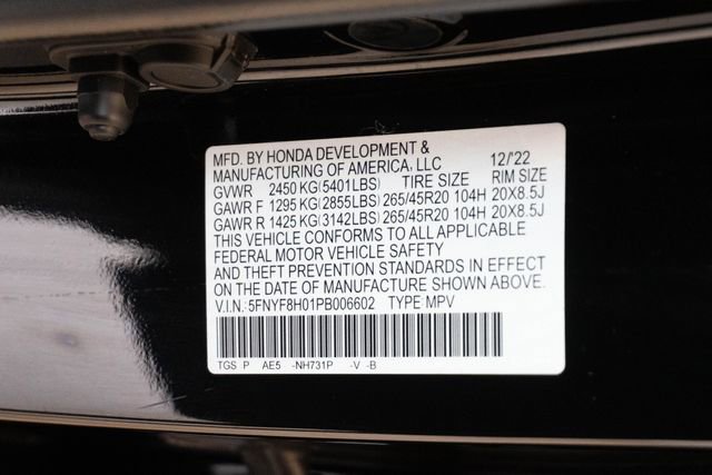 Certified 2023 Honda Passport Elite image 34