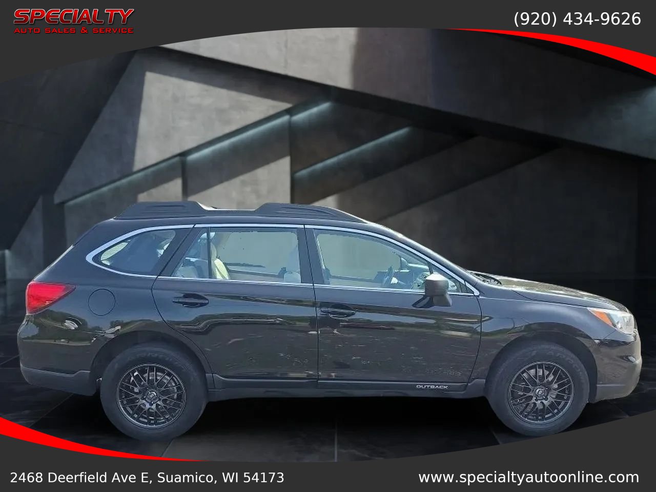 Used 2017 Subaru Outback 2.5i AWD/4WD image 8