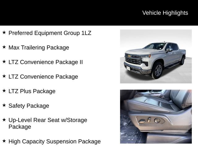 Used 2025 Chevrolet Silverado 1500 LTZ w/ LTZ Convenience Package II image 8