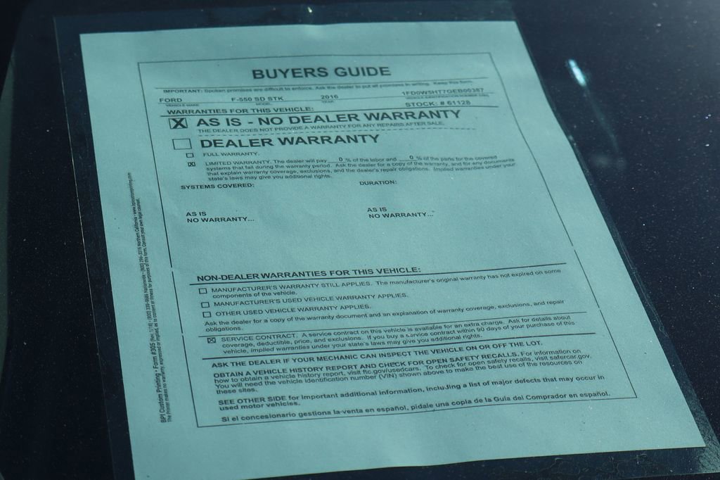 Used 2016 Ford F550 XL image 54