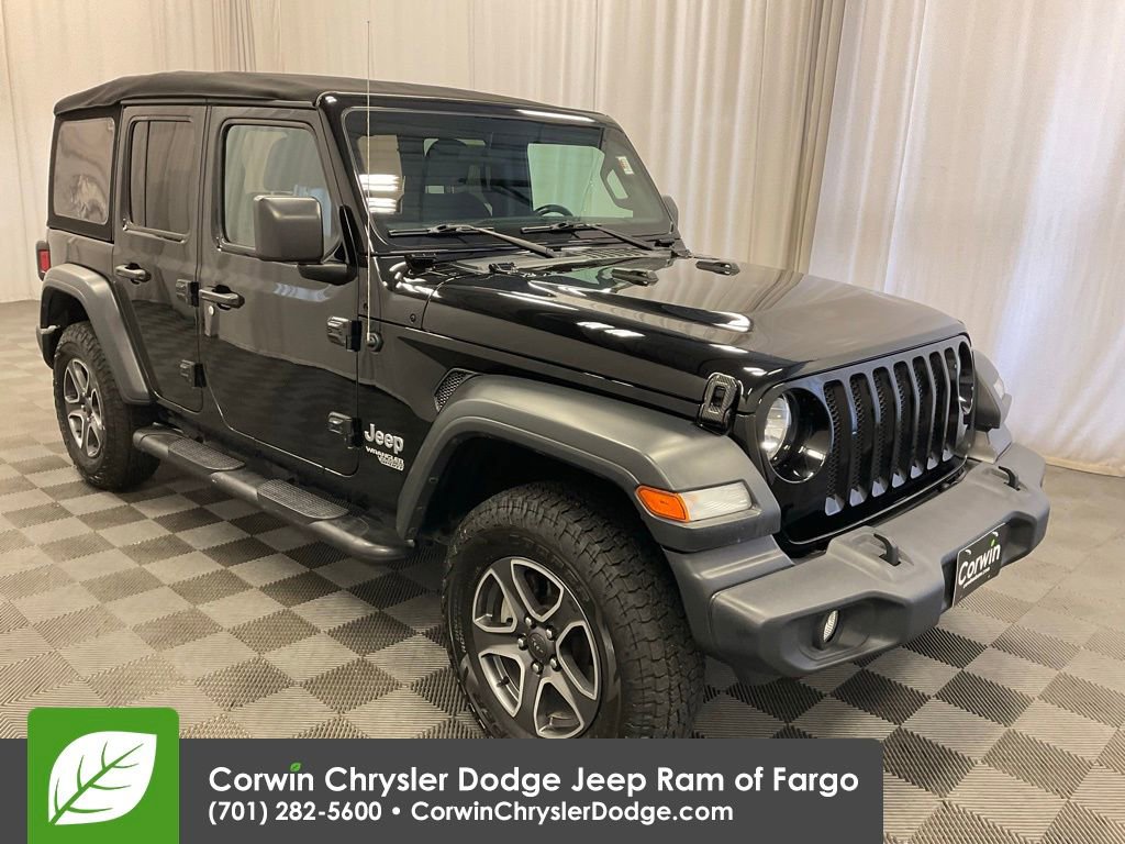 Used 2020 Jeep Wrangler Unlimited Sport S