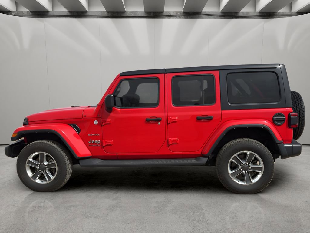 Used 2021 Jeep Wrangler Unlimited Sahara image 2