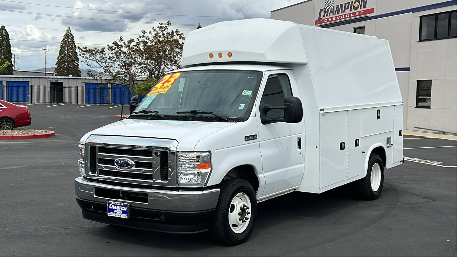 Used 2023 Ford E-350 and Econoline 350 Super Duty w/ Power Windows & Locks Group RWD image 1