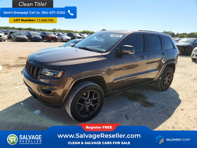Used 2021 Jeep Grand Cherokee Limited w/ Quick Order Package 28K 80th RWD image 1