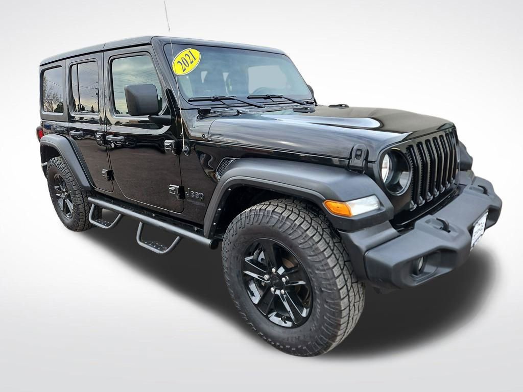 Used 2021 Jeep Wrangler Unlimited Sport w/ Technology Group image 7
