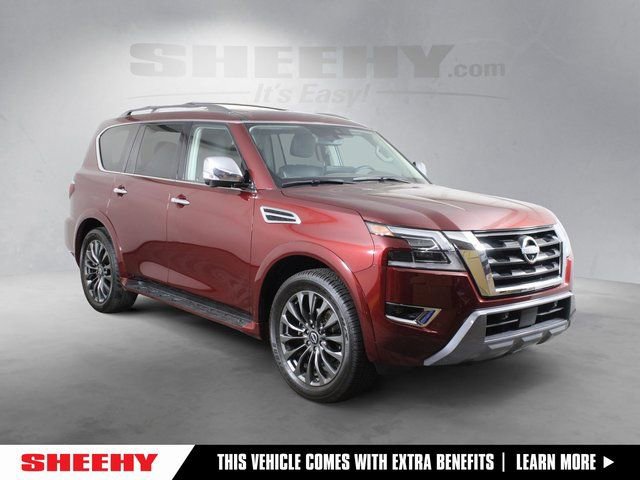 Certified 2024 Nissan Armada Platinum w/ Cargo Package AWD/4WD image 1