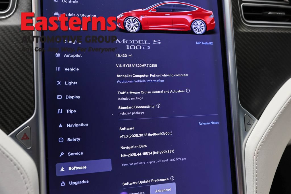 Used 2017 Tesla Model S P100D AWD/4WD image 16