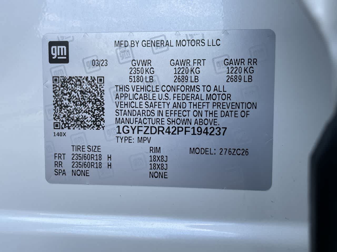 Certified 2023 Cadillac XT4 Premium Luxury w/ Technology Package AWD/4WD image 35