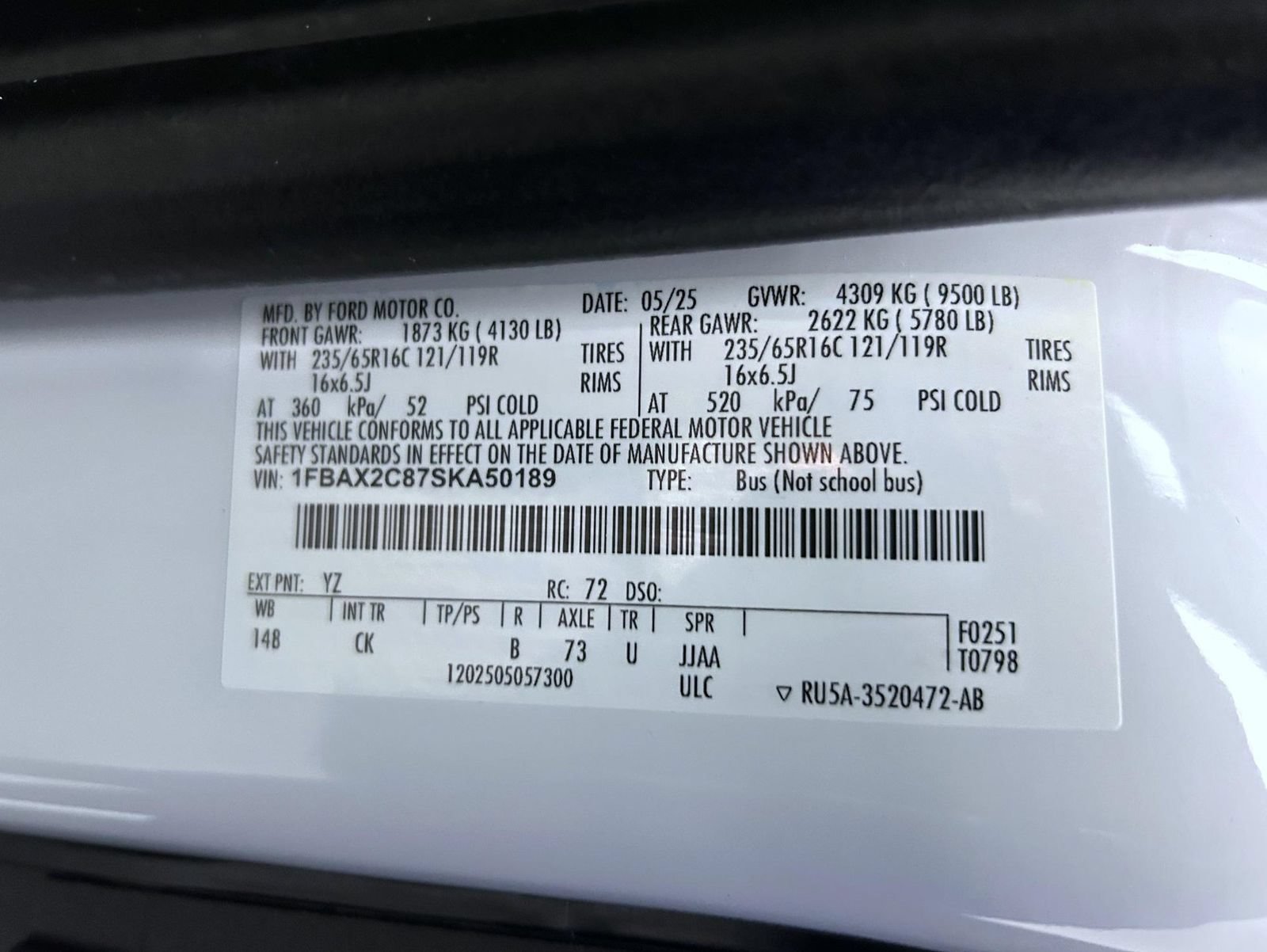 Used 2025 Ford Transit 350 XLT RWD image 24