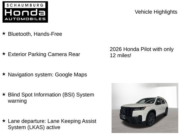 New 2026 Honda Pilot Sport image 7