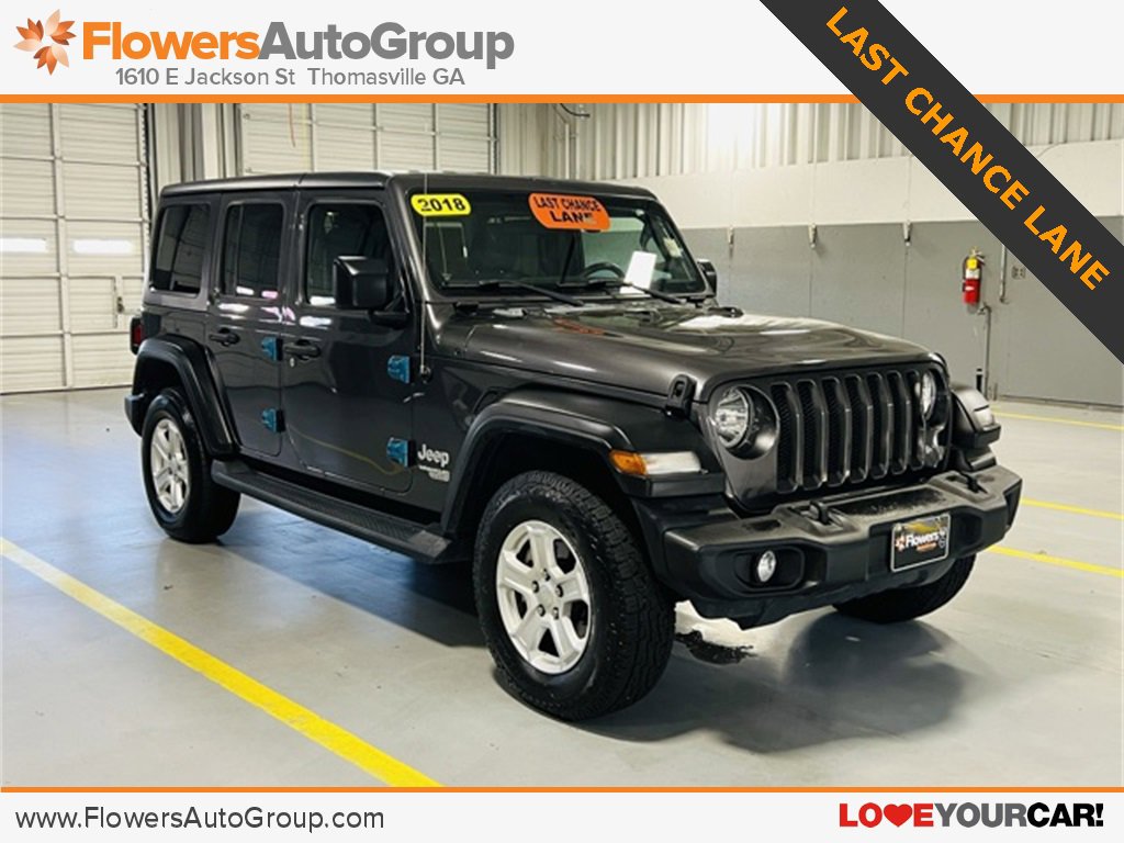 Used 2018 Jeep Wrangler Unlimited Sport S