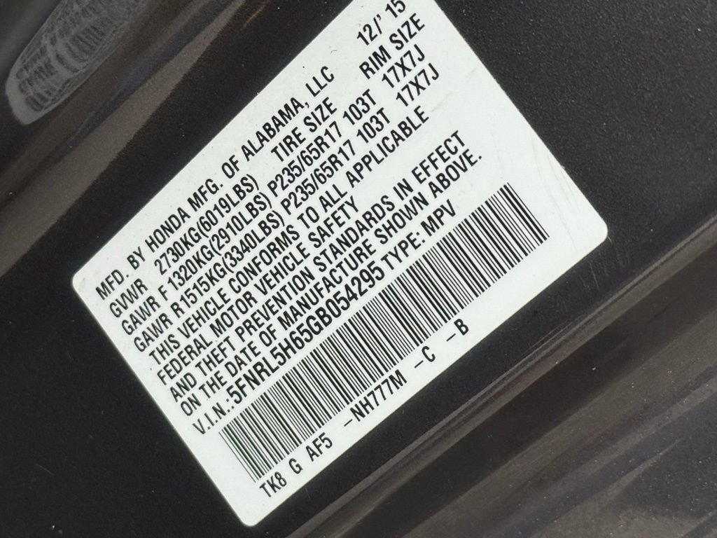 Used 2016 Honda Odyssey EX-L image 34