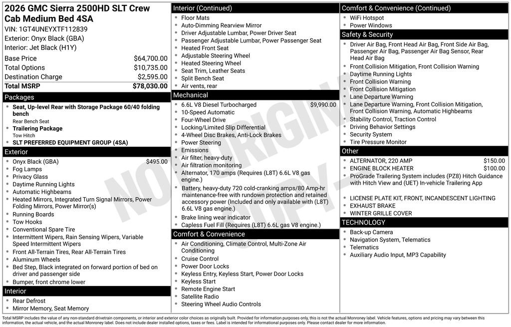 Used 2026 GMC Sierra 2500 SLT image 26