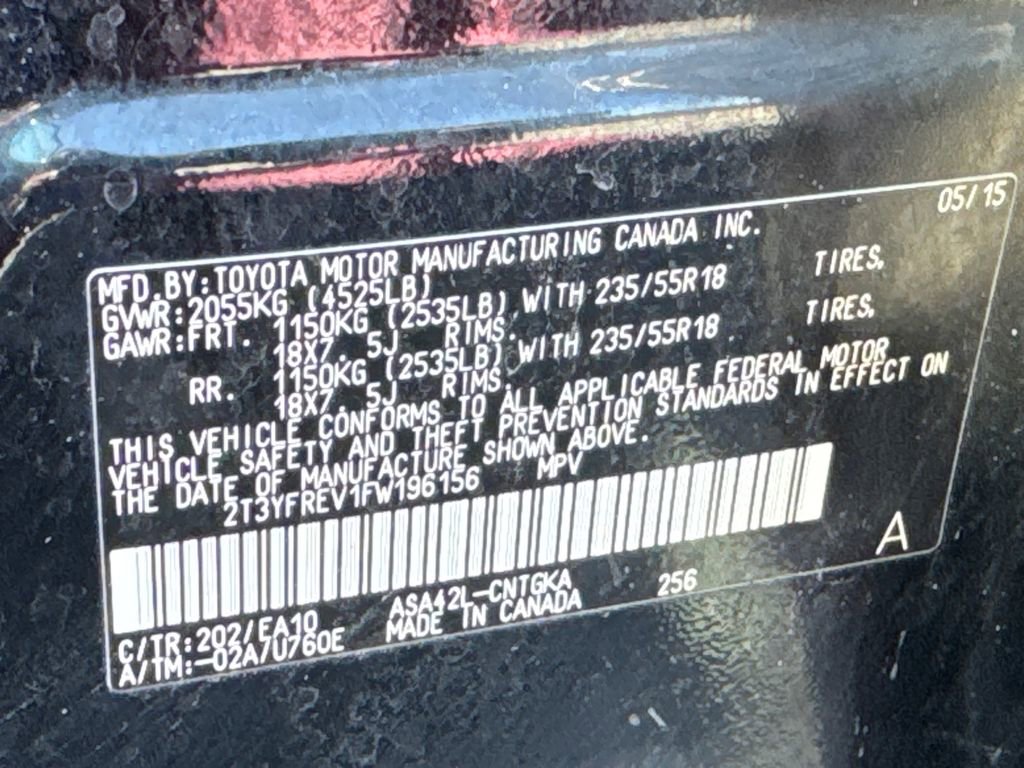 Used 2015 Toyota RAV4 Limited image 32