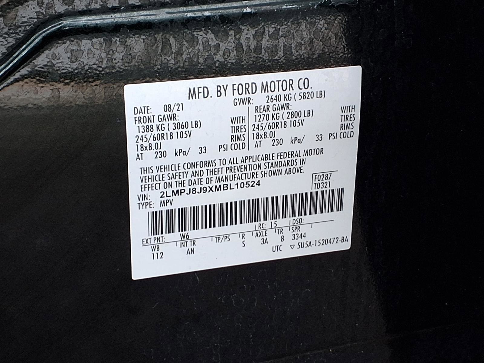 Used 2021 Lincoln Nautilus AWD w/ Equipment Group 101A image 26