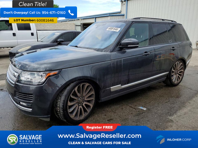 Used 2016 Land Rover Range Rover Supercharged