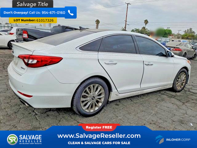 Used 2015 Hyundai Sonata Limited w/ Option Group 06 FWD image 4