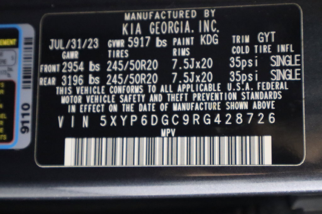 Used 2024 Kia Telluride S w/ S Sunroof Package AWD/4WD image 40